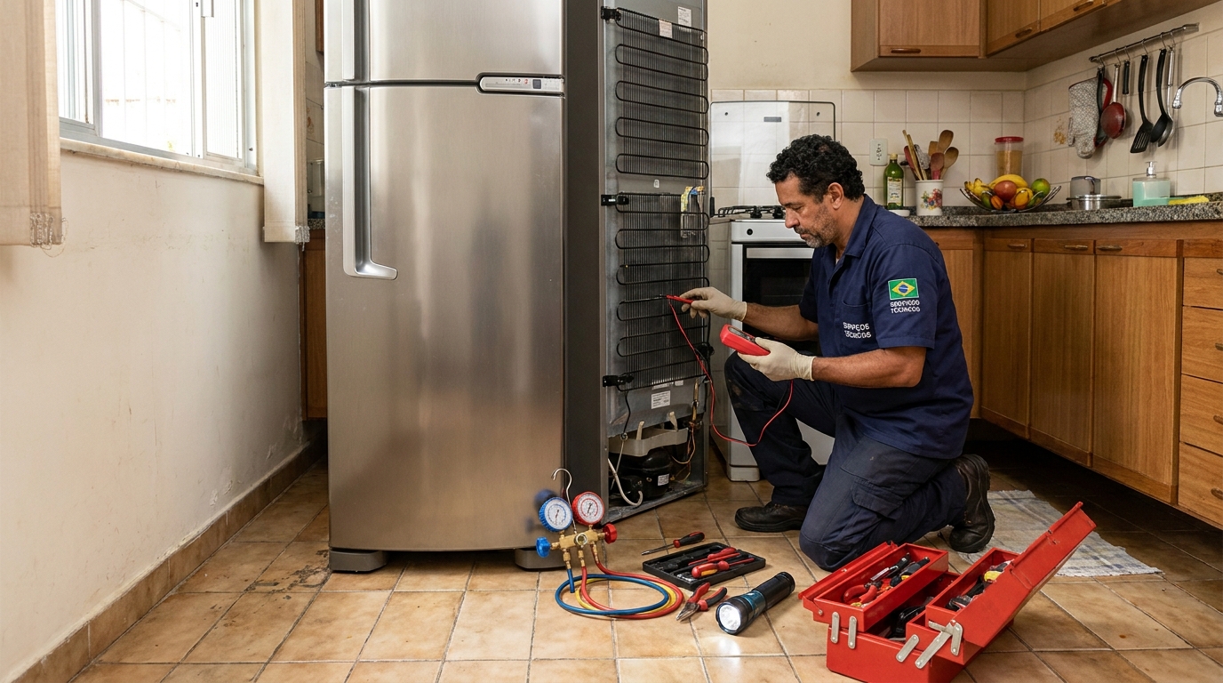 Manutenção na refrigeração em Jaboatão dos Guararapes-PE